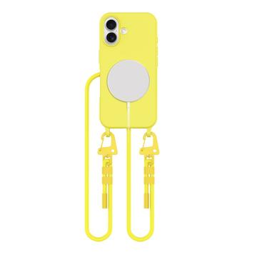 iPhone 16 Tech-Protect MagNecklace Etui MagSafe - Żółty