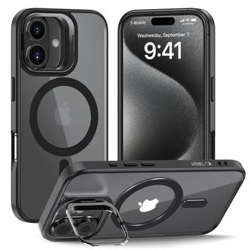 Etui Tech-Protect MagStand MagSafe na iPhone 16 - matowa czerń