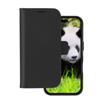 iPhone 16 dbramante1928 Lynge MagSafe 2-w-1 Etui portfelowe skórzane - czarny