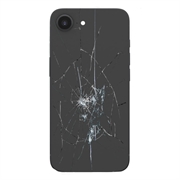 Naprawa tylnej obudowy telefonu iPhone 16e - Tylko szkło - Czerń