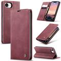 iPhone 16e Etui z Portfelem Caseme 013 - Czerwone Wino
