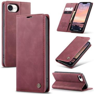 iPhone 16e Etui z Portfelem Caseme 013 - Czerwone Wino