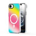 Etui gradientowe iPhone 16e Dux Ducis Zest - kompatybilne z MagSafe - Rainbow