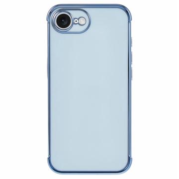 iPhone 16e Galwanizowane etui z TPU odporne na wstrząsy - niebieskie