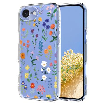 Etui TPU z kwiatowym wzorem na iPhone 16e