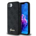 Etui hybrydowe iPhone 16e Guess 4G - czarne