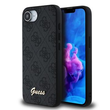 Etui hybrydowe iPhone 16e Guess 4G - czarne