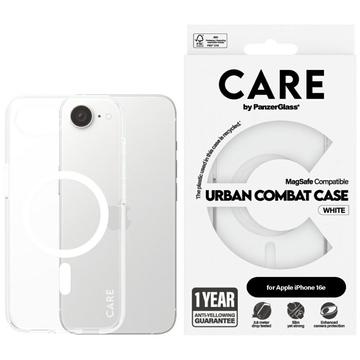 iPhone 16e Etui PanzerGlass Care Urban Combat - kompatybilne z MagSafe - białe