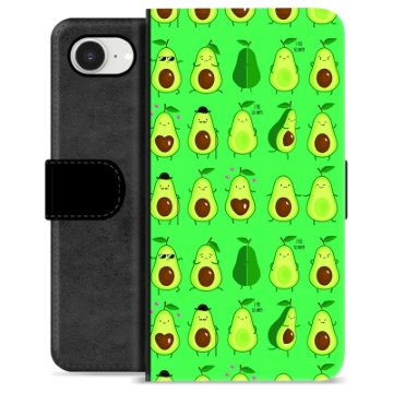 Etui Portfel Premium - iPhone 16e - Wzór Awokado