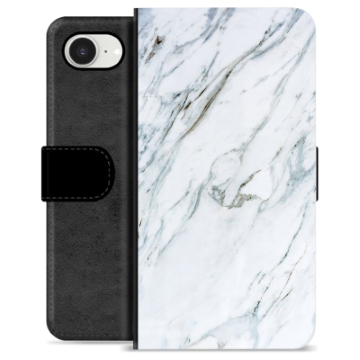 Etui Portfel Premium - iPhone 16e - Marmur