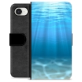 Etui Portfel Premium - iPhone 16e - Morze