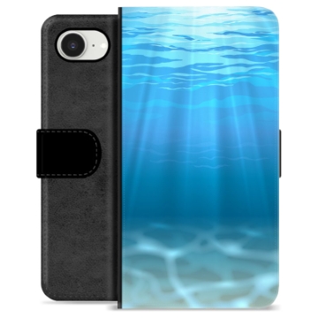 Etui Portfel Premium - iPhone 16e - Morze