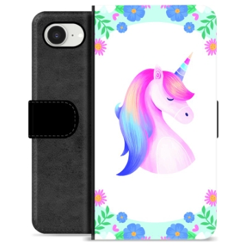 Etui Portfel Premium - iPhone 16e - Jednorożec