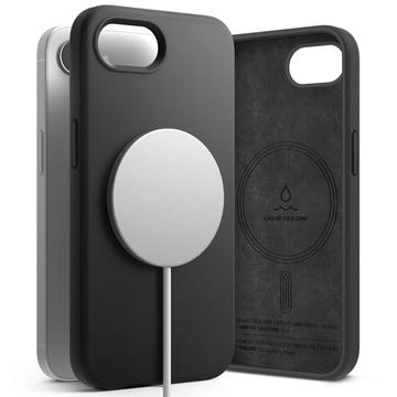  iPhone 16e Etui Ringke Liquid Silicone MagSafe - Czerń