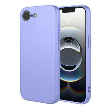 Odporne na wstrząsy silikonowe etui na iPhone 16e - fioletowe