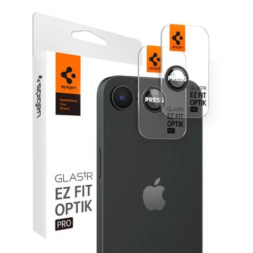 iPhone 16e Szkło Hartowane w Obiektywie Spigen Glas.tR Ez Fit Optik Pro - Czerń