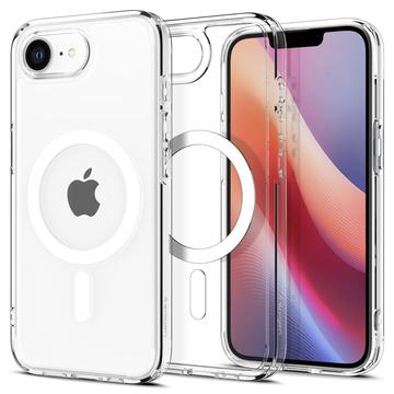 iPhone 16e Etui Spigen Ultra Hybrid Mag - Biel / Przezroczysty