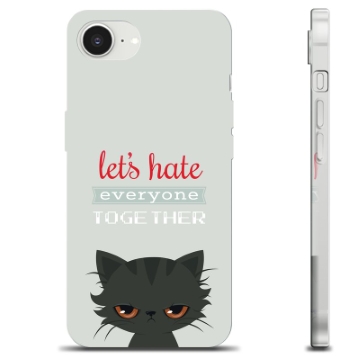 Etui TPU - iPhone 16e - Wściekły Kot