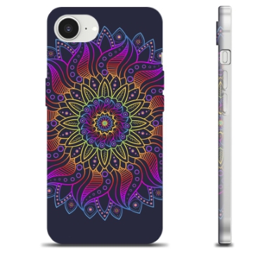 Etui TPU - iPhone 16e - Kolorowa Mandala
