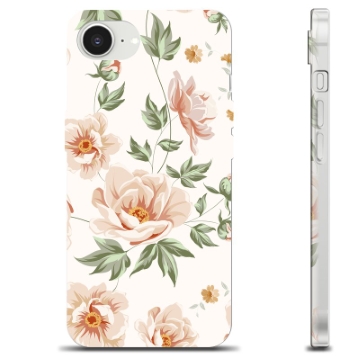 Etui TPU - iPhone 16e - Kwiatowy