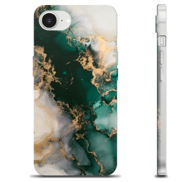 Etui TPU - iPhone 16e - Jadeitowy Marmur