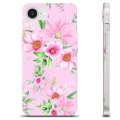 Etui TPU - iPhone 16e - Kwiaty Akwarelowe