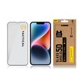 iPhone 16e/14/13/13 Pro Tactical Glass Shield 5D Ochraniacz ekranu ze szkła hartowanego - czarna krawędź