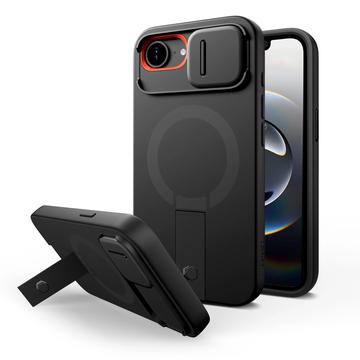 Etui iPhone 16e Tech-Protect Kevlar Aura - kompatybilne z MagSafe - czarne