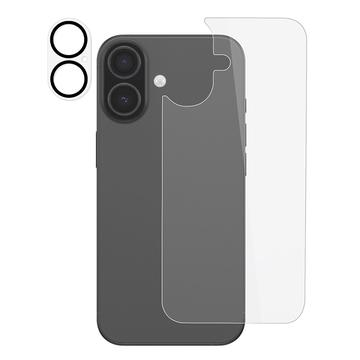 Zestaw iPhone 17 2 w 1 - szkło hartowane na tylną obudowę i obiektyw aparatu - przezroczysty