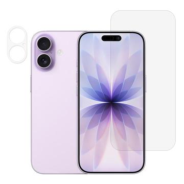 iPhone 17 Zestaw 2-w-1 Zabezpieczenie Ekranu ze Szkła Hartowanego i Obiektyw Aparatu