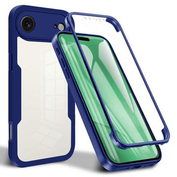 iPhone 17 Air Etui z Serii 360 Protection - Błękit / Przezroczyste