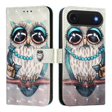 iPhone Air Etui z Portfelem z Serii Wonder - Sowa
