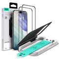 Ochraniacz ekranu iPhone Air ESR UltraFit ze szkła hartowanego - 9H, 0.3mm - czarna krawędź