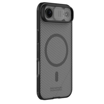 iPhone Air Hybrydowe Etui Nillkin CamShield Pro Magnetic - Półprzezroczysta czerń