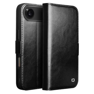 Klasyczne Skórzane Etui z Portfelem Qialino do iPhone 17 Air