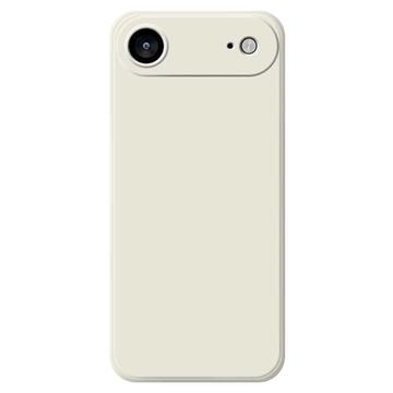 Odporne na wstrząsy silikonowe etui na iPhone 17 Air - beżowe
