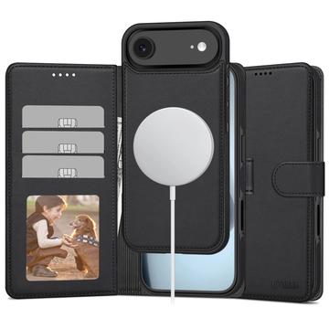 iPhone 17 Air Tech-Protect Etui portfelowe 2-w-1 - kompatybilny z Magsafe - czarny
