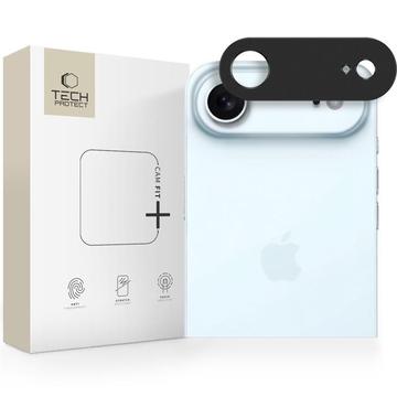 Aluminiowa osłona aparatu iPhone 17 Air Tech-Protect Camalloy Fit+ - czarna