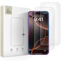 Hartowane szkło ochronne na ekran iPhone 17 Air Tech-Protect Glass Fit+ - 2 szt. - Przezroczysty