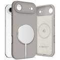 Etui z płynnego silikonu iPhone Air Tech-Protect - kompatybilny z MagSafe - Kamienny Szary