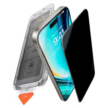 iPhone 17 Air Torras GlassGo Szkło hartowane zapewniające prywatność z ramką Auto-Align