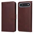 iPhone 17 Air Etui portfelowe ze stojakiem - brązowy