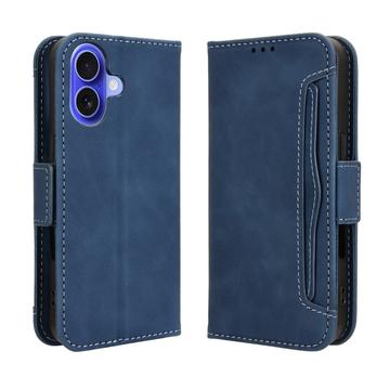 iPhone 17 Etui z portfelem na karty - niebieskie