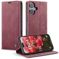 iPhone 17 Etui z Portfelem Caseme 013 - Czerwone Wino