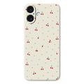 Etui z TPU iPhone 17 z wzorem wiśniowym