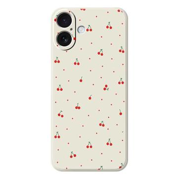 Etui z TPU iPhone 17 z wzorem wiśniowym
