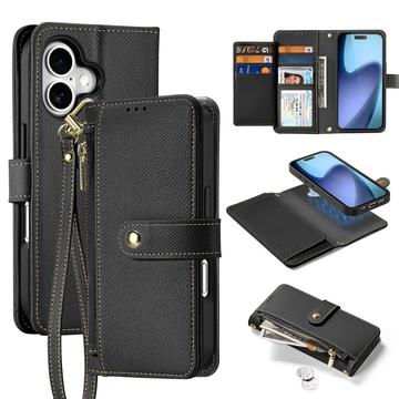iPhone 17 Dux Ducis Lawa Etui portfelowe skórzane z magnetycznym pokryciem