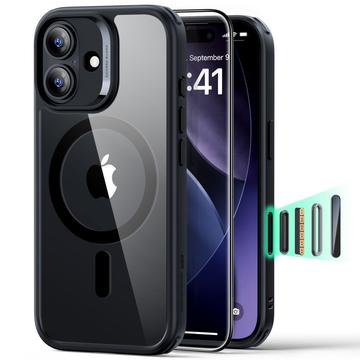 Zestaw hybrydowy iPhone 17 ESR HaloLock MagSafe Classic - Transparentny Czerń