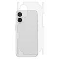 iPhone 17 Pełna Okładka TPU Ochraniacz Pleców - Przezroczysty