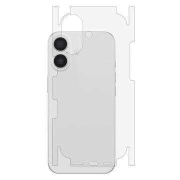iPhone 17 Pełna Okładka TPU Ochraniacz Pleców - Przezroczysty
